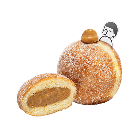 완전 진한 카라멜 도넛